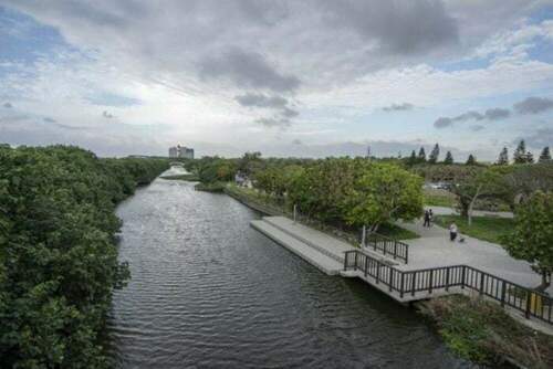 望河拱橋、平台賞夕秘境在竹市！港南運河公園獲全國水環境大賞 - 早安台灣新聞 | Morning Taiwan News