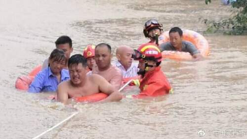 繼德國「千年難遇」造成將近200死大洪水後 中國河南暴雨引發嚴重洪災 - 早安台灣新聞 | Morning Taiwan News