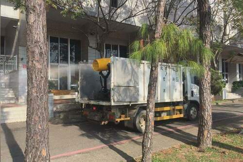 明新科大2師生確診-完成校園消毒、篩檢站進駐