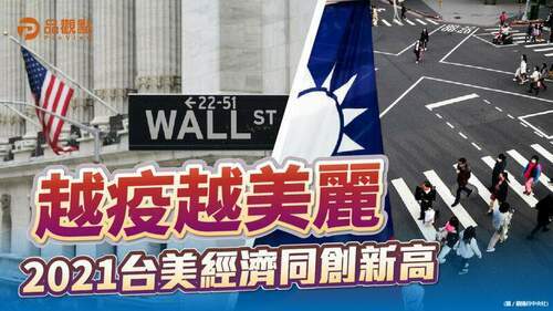 品觀點-|-美國經濟成長57%-40年新高-台灣經濟成長6.28%-11年新高-|-政治