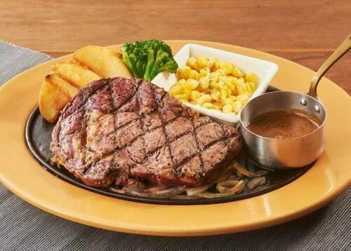 周間限定！樂雅樂99元爽嗑6盎司沙朗牛排-攜手foodpanda「蔥鹽燒雞排炸魚炸蝦飯」買1送1