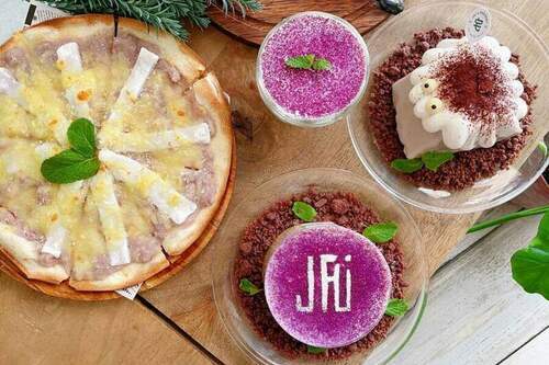 粉紫盛宴登場！ig人氣名店「jai宅」推芋泥新品吸客-加line免費吃瑪德蓮、義式冰淇淋