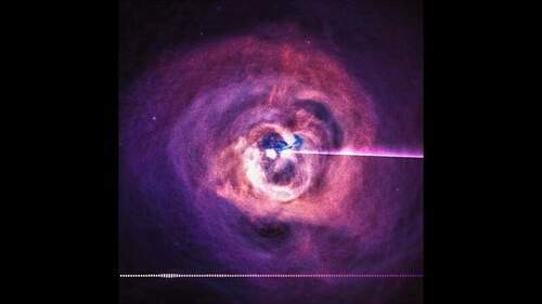 nasa-成功捕捉「英仙座星系」3-萬光年的黑洞聲波