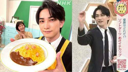町田啓太大清早西裝筆挺煮蛋包飯、射飛鏢-日網友瘋狂直呼：電視被帥到裂開