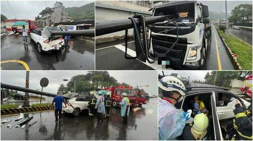 頭城離奇車禍　鐵管破窗撞進車內釀2傷 - 台北郵報 | The Taipei Post