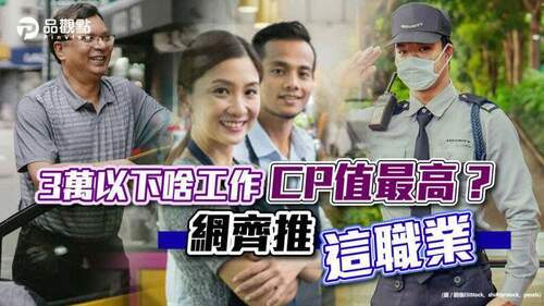 3萬以下啥工作cp值最高？網齊推「這職業」