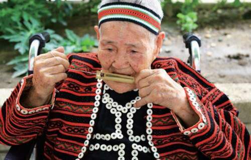 全國最後一位-文面國寶林智妹辭世享嵩壽百歲