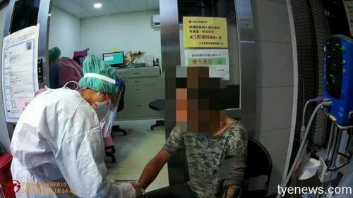【有片】男子燒燙傷疼痛難耐 八德警即時護送就醫 - 台北郵報 | The Taipei Post