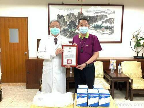 企業捐贈物資 為北榮桃分院抗疫前線打氣 - 台北郵報 | The Taipei Post