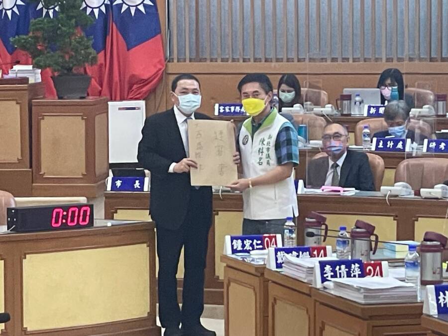 強化新莊便利生活圈-議員陳科名號召里長連署大西盛輕軌陳情新北市府