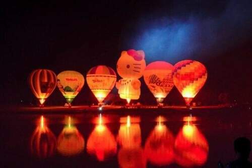 HELLO KITTY首現身臺東熱氣球光雕音樂會！　2萬遊客驚喜連連 - 台北郵報 | The Taipei Post