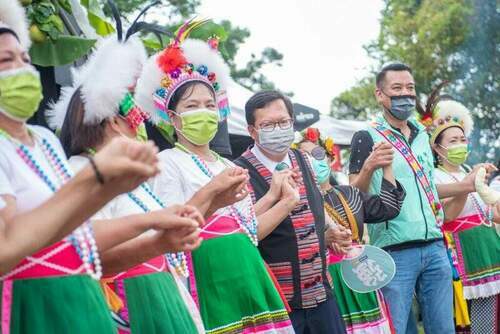 大溪區原住民族豐年祭祈福儀式-鄭文燦：8年「桃原新政」寫下轉型正義的標竿