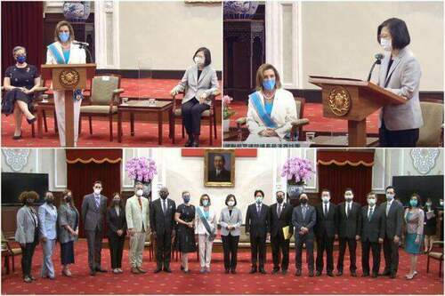 裴洛西率團到訪　總統蔡英文：展現美國國會對台灣堅若磐石的支持 - 台北郵報 | The Taipei Post