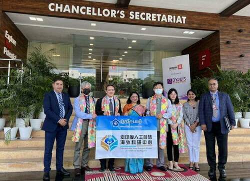 臺灣與印度合作新篇章!　中正大學臺印度永續智慧城市研究實驗室揭牌
