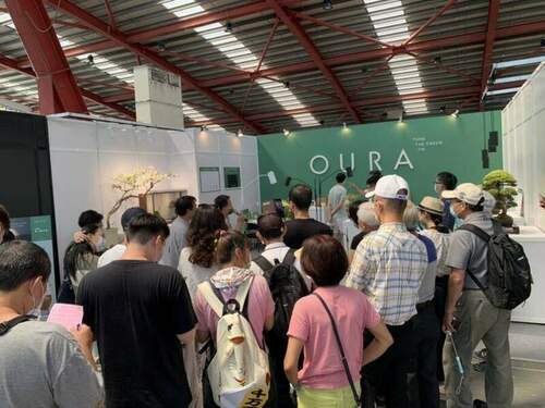 2022華風展oura植物照護燈成焦點　打造宜居健康建築空間