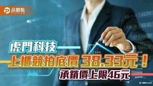 虎門科技25日起上櫃競價拍賣！輔導券商富邦證：底價每股38.33元｜財經