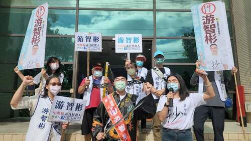 持寶劍誓言斬妖除魔 新黨游智彬提深耕中壢3大政見 - 台北郵報 | The Taipei Post