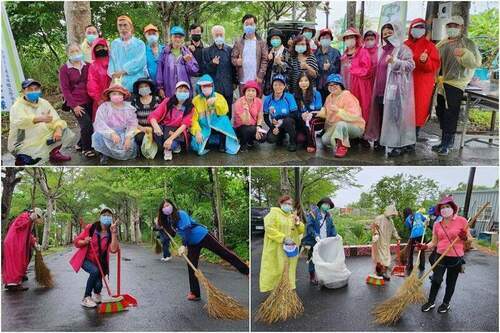 犧牲連假冒雨執行維管任務　蘭陽城鄉美學頭城志工隊真是好樣兒的 - 早安台灣新聞 | Morning Taiwan News