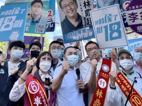 直搗綠營票倉！被打斷談話問選市長或總統？侯友宜回了這句話