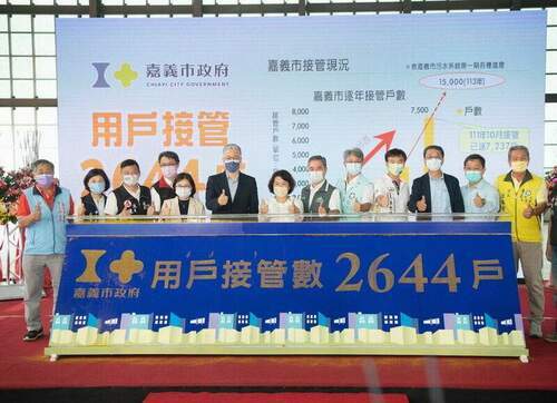 嘉市污水系統第一期-分支網及用戶接管第2.3標竣工
