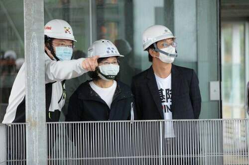 基隆重大建設進度快速　蔡英文：林右昌與蔡適應合作無間