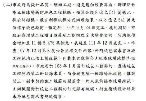高虹安曬證據轟新竹市府說謊 12億棒球場恐難辦國際賽事 - 台北郵報 | The Taipei Post