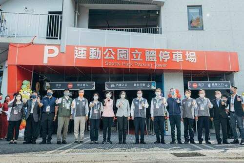 龍潭運動公園立體停車場啟用 11月試營運全場免費 - 台北郵報 | The Taipei Post