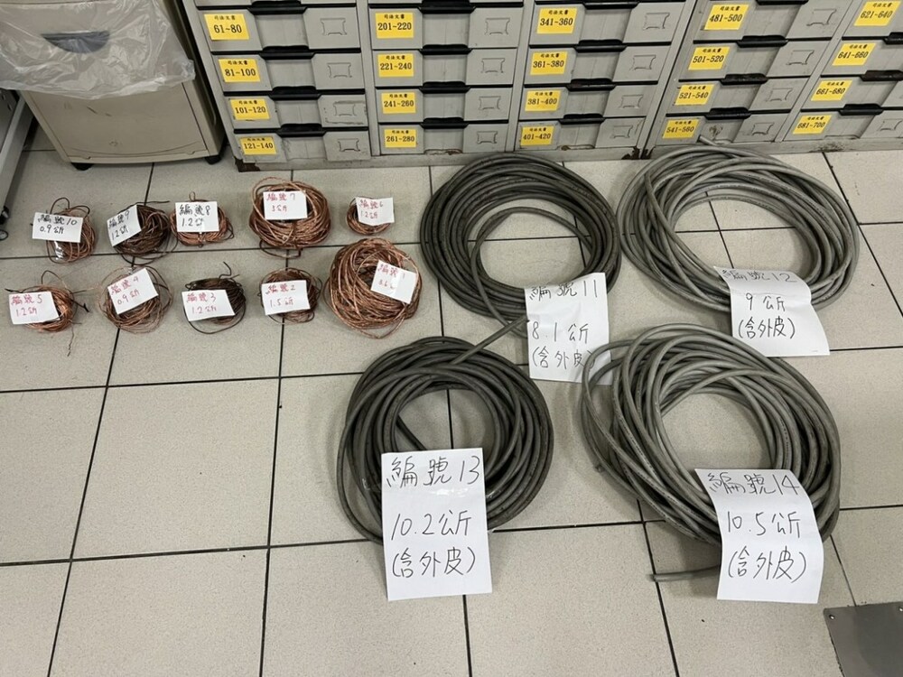 【有片】春節治安不打烊偷剪電纜線 遭八德警逮獲送辦 - 台北郵報 | The Taipei Post