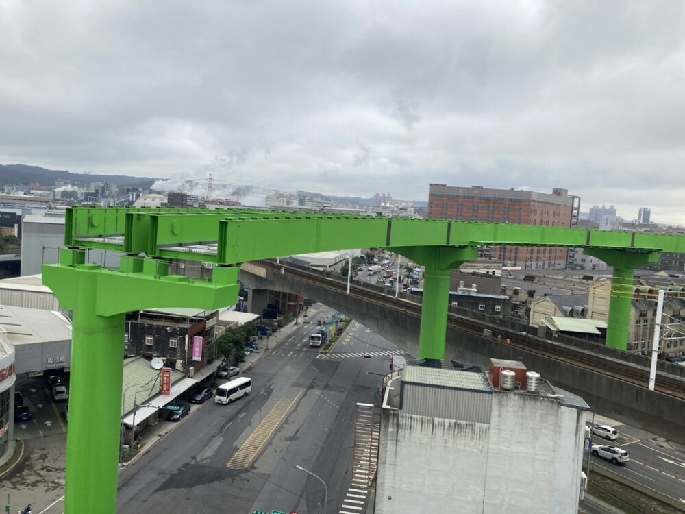 一大創舉！綠捷完成首座跨越高鐵橋樑工程 - 台北郵報 | The Taipei Post