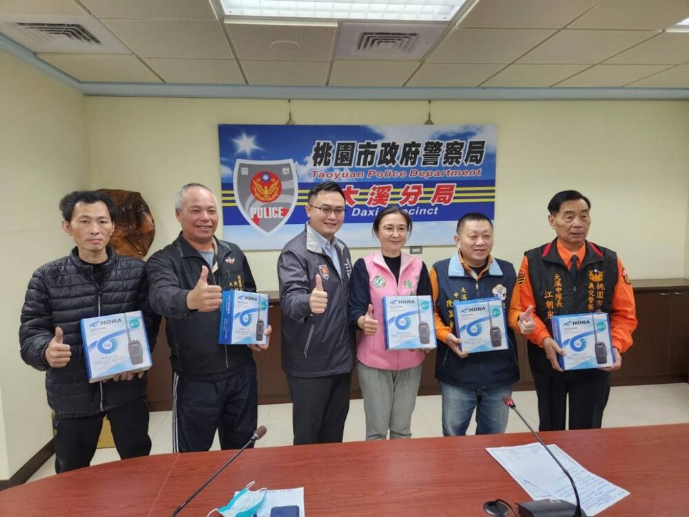 議員陳治文爭取60萬經費 大溪警採購156無線電對講機 - 台北郵報 | The Taipei Post