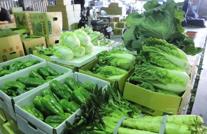 農曆春節蔬果需求量大　張麗善視察西螺果菜市場 - 台北郵報 | The Taipei Post