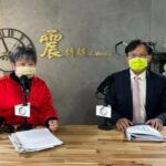 黃國昌17日接受震傳媒網路節目「新聞不芹菜」主持人黃光芹專訪。（圖：震傳媒提供）
