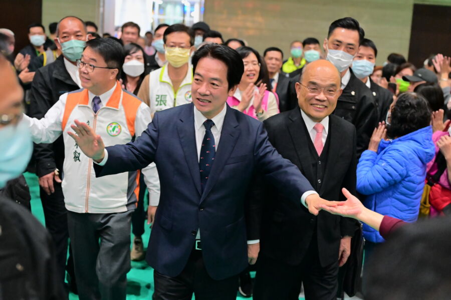 秉友會新春團拜！蘇貞昌挺賴清德拼總統、盼民進黨國會過半