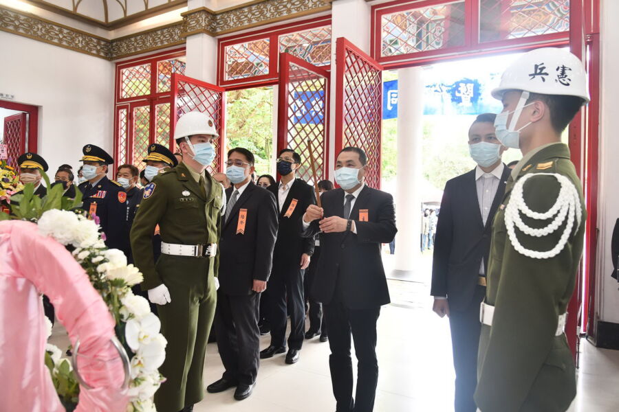 新北忠烈祠春祭典禮　侯友宜：繼續守護中華民國、台灣每個人