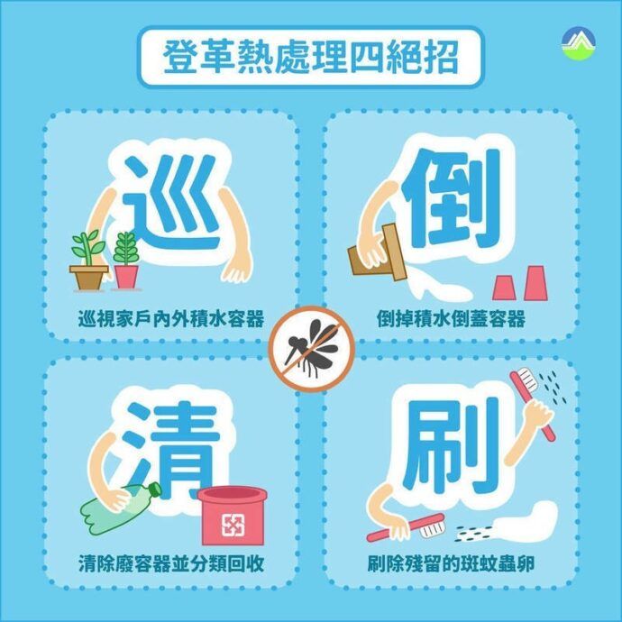 「巡、倒、清、刷」杜絕積水 環境清淨沒煩惱 - 台北郵報 | The Taipei Post