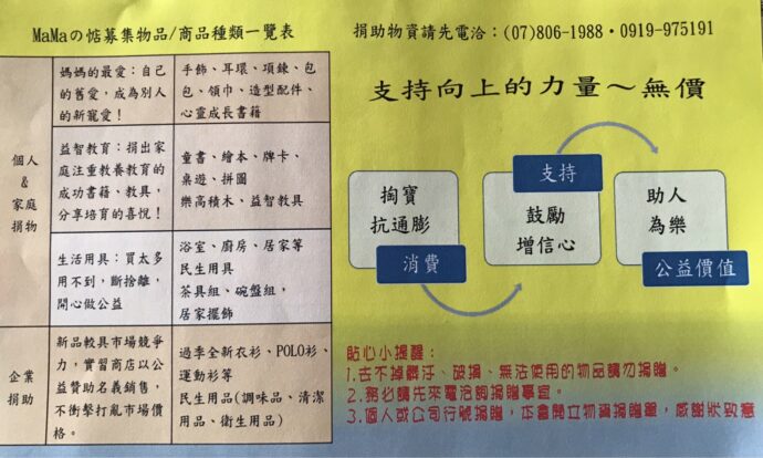 小草關懷協會媽媽的惦 社區微經濟善心循環 - 台北郵報 | The Taipei Post
