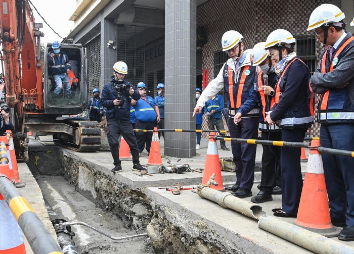 張善政盼台水超前部署 三坑抽水站爆管不再重演 - 台北郵報 | The Taipei Post