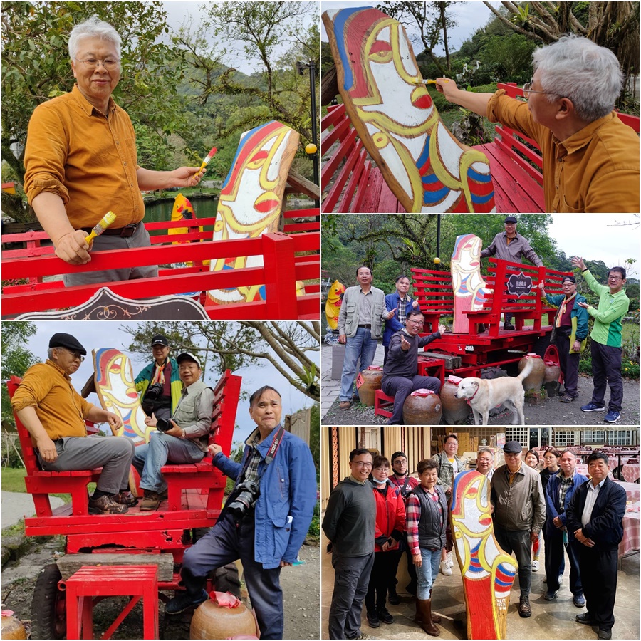 藝術家進駐頭城農場　漂木畫家楊樹森牛車上揮毫創作 - 台北郵報 | The Taipei Post