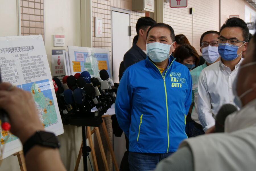 郭台銘爭取國民黨總統提名　侯友宜：守護中華民國是不變初心