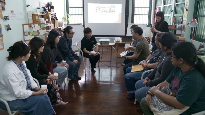 臺漫前進泰國國際書展 阮光民、韋蘺若明分享創作經驗 - 早安台灣新聞 | Morning Taiwan News