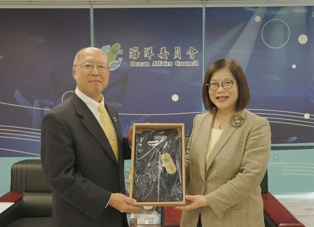 日台交協高雄所拜會海委會 盼以推動海廢為合作起點