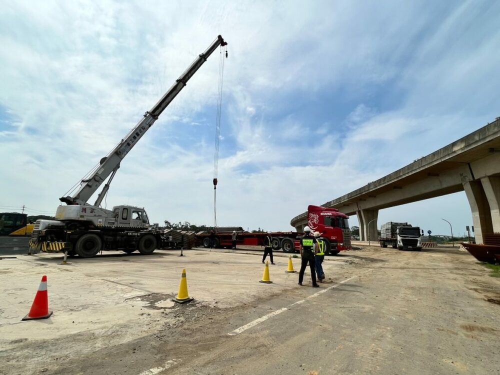 桃市府勞檢捷運周邊工地 1起重機有翻倒危機遭勒令停工