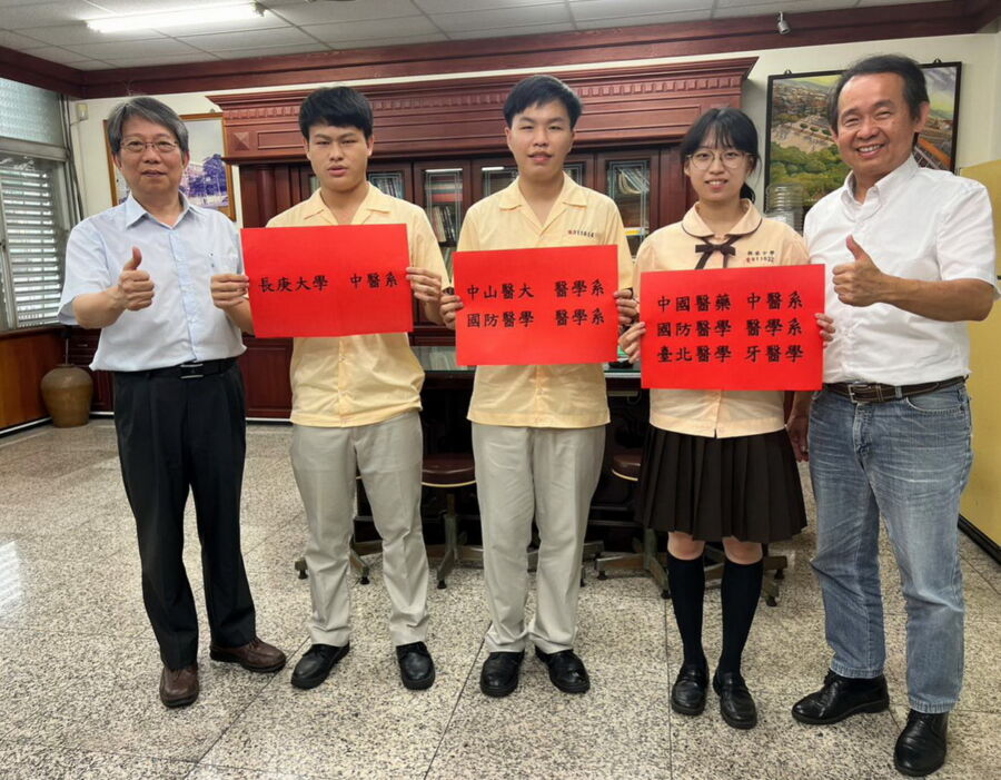嘉義市興華中學醫科成績亮麗　勇奪私校第1