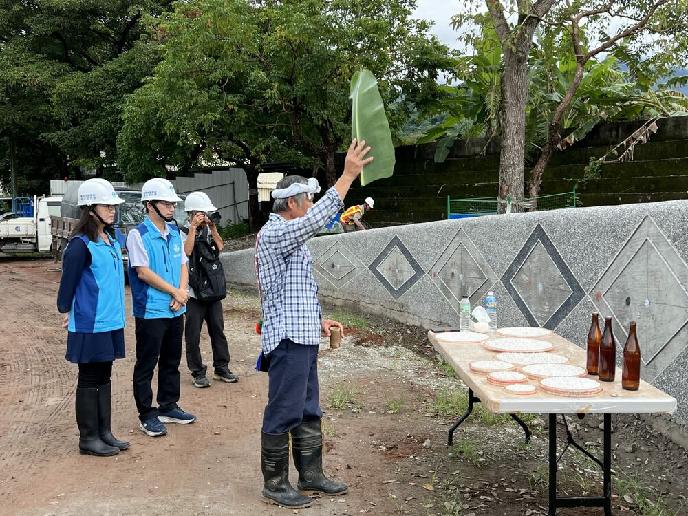 「祖靈之眼」重返「光榮」 九河局荖溪工程融合在地原民文化吸睛 - 台北郵報 | The Taipei Post