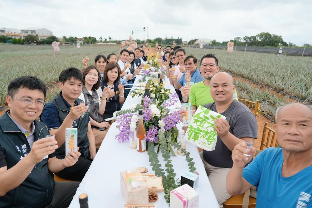 促進農產媒合　陳冠廷邀日商走訪嘉義民雄鳳梨田 - 早安台灣新聞 | Morning Taiwan News