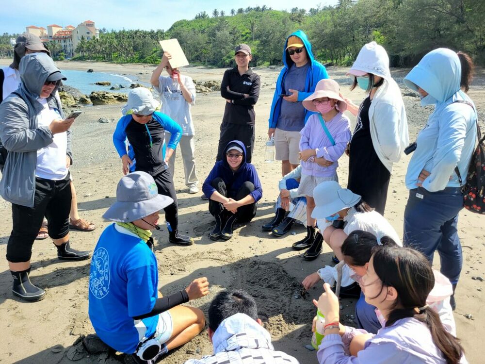親近海洋生態趣 體驗臺東杉原灣潮間帶