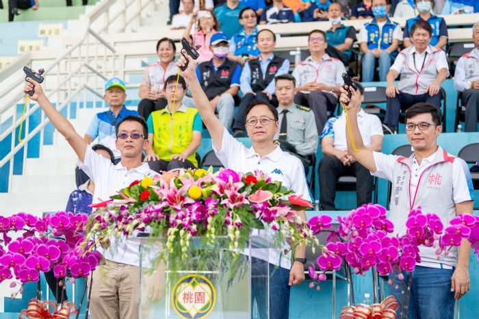 桃園市運動會熱情登場 吸引破千名選手參賽