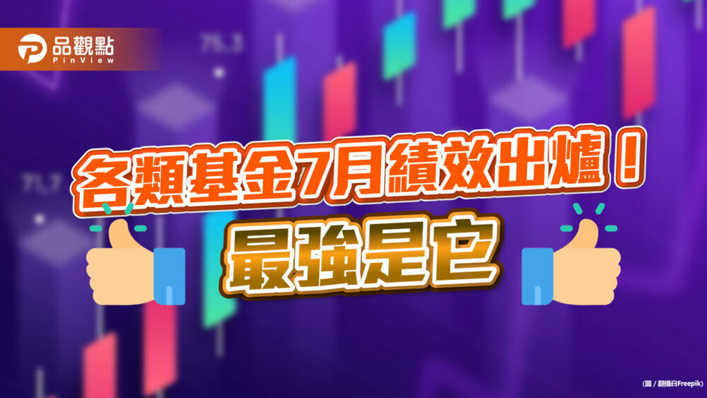 能源基金7月大漲9％居冠！這地區基金強力反彈-各類基金績效秒懂