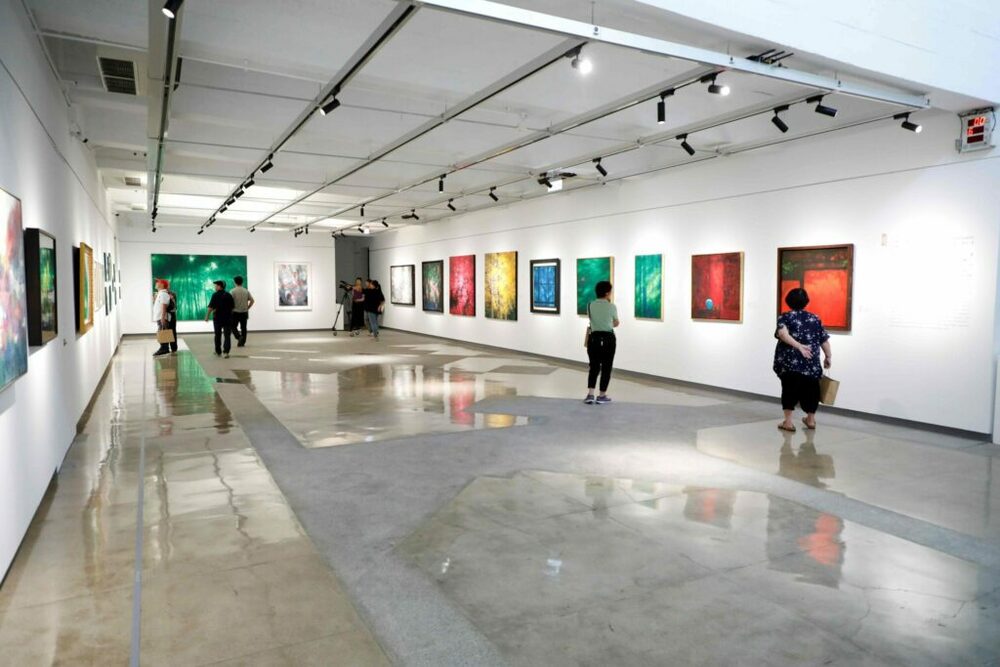 「物我兩望•蘭陽臥遊—沈東榮的油畫江湖」 宜蘭美術館展出