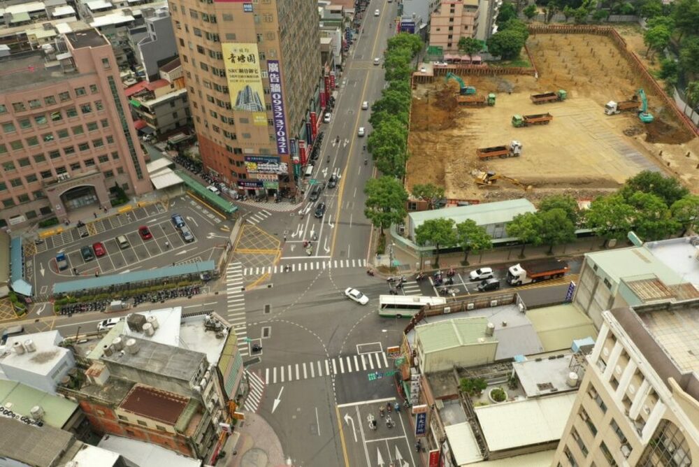 擺脫危險路口惡名 中壢區延平路中美路口大改造